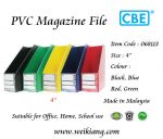 CBE 068113 PVC 4" Magazine File